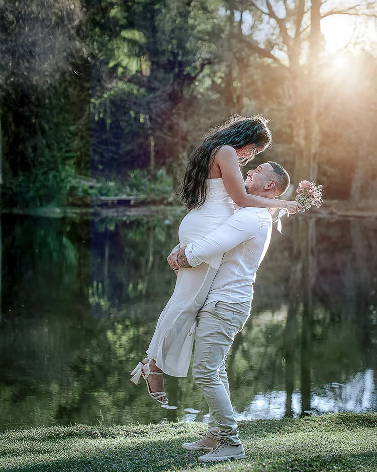Ensaio de casal, foto original sem edição